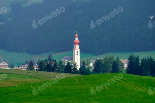 Preview: Cycleway of Pusteria valley at summer. Villabassa