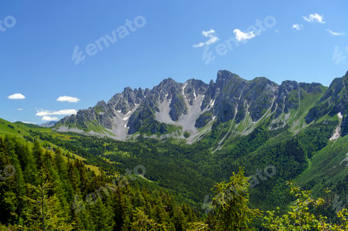 Preview: Mountain landscape along the road to Vivione pass