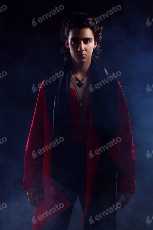 young and attractive latino man