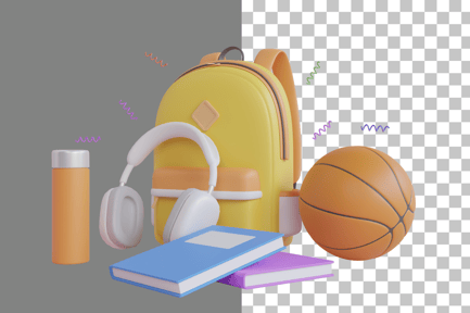 Preview: Back To School 3D Icon