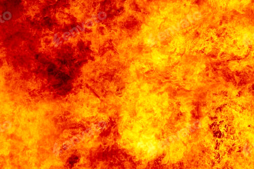 Preview: Fire flames detail. Fireman emergency. Carbon emission and combustion