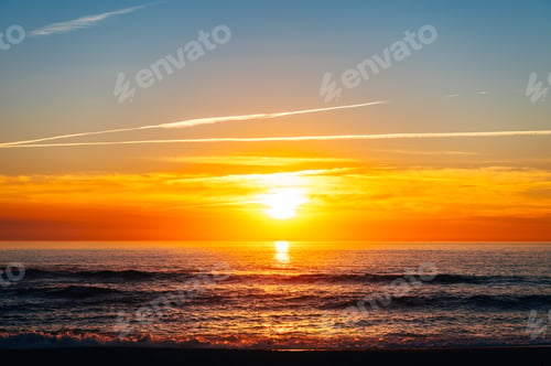 Preview: Sunset over Atlantic Ocean