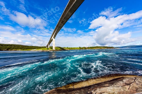 Preview: Whirlpools of the maelstrom of Saltstraumen, Nordland, Norway