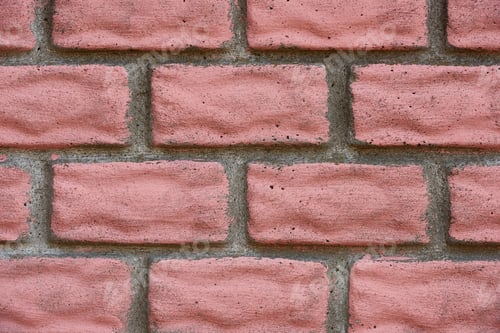 Preview: close-up view of old red weathered brick wall, textured background