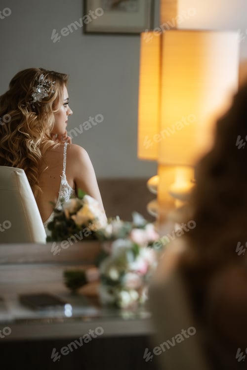 Preview: morning of the bride with the creation of the image