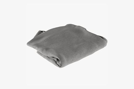 Preview: Folded Men's Grey Hoodie