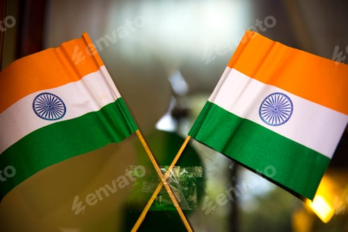Preview: Independence day, Republic Day of India, Tricolor background