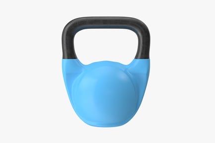 Preview: Powder Blue Kettlebell
