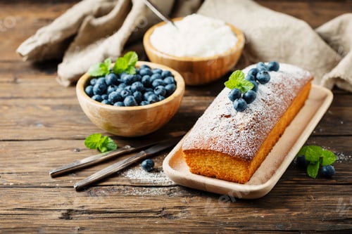 Preview: Homemade plum cake