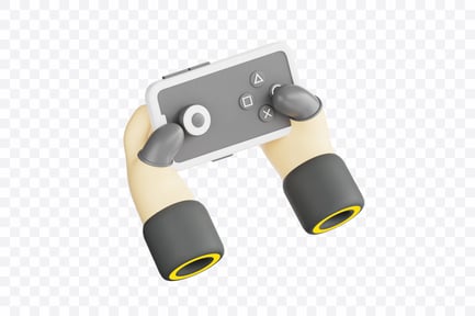 Preview: Hand With Gamepad