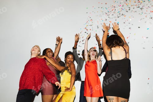 Preview: Confetti in the air