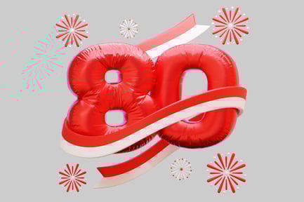 Preview: Red Balloons Celebrate 80th Anniversary With Indonesia Flag