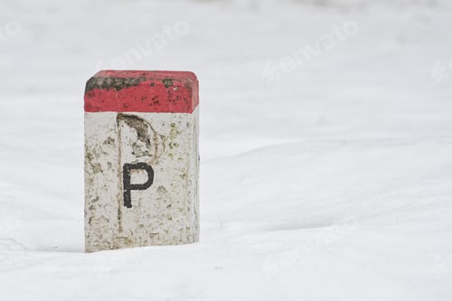 Vista previa: Boundary stone, Poland , Czech republic