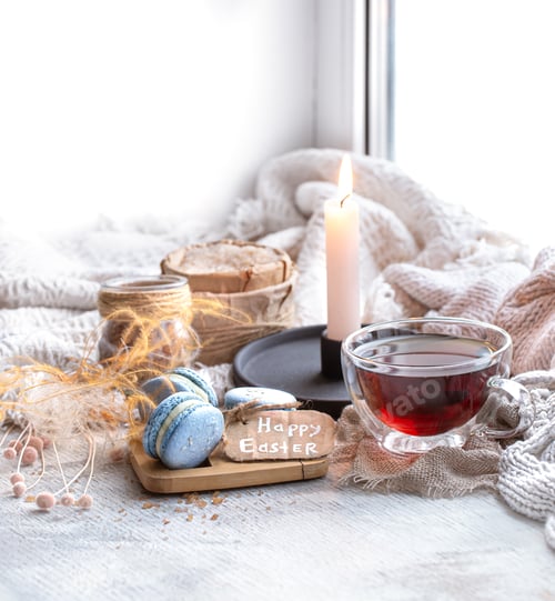 Preview: Tea and Macarons for a Peaceful Easter