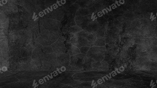 Preview: Dark Abstract Wall with Floor Texture Background