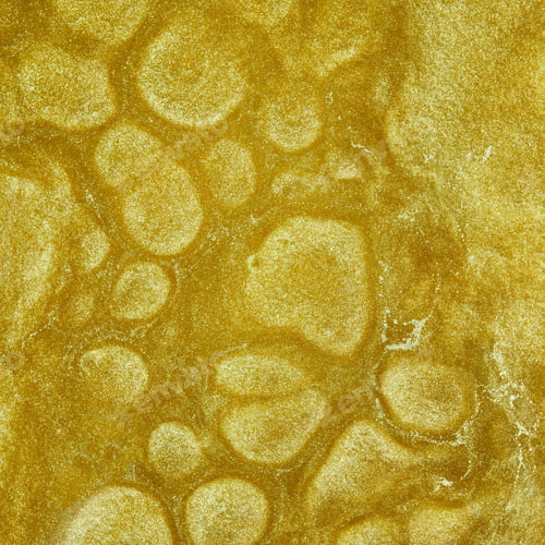 Preview: Golden liquid. Spotted surface of flowing gold. Abstract glittering background.