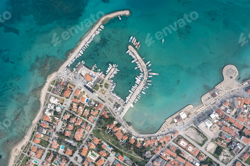 Vista previa: Ilıca Beach Drone Photo, Aegean Region Cesme, Izmir Turkey