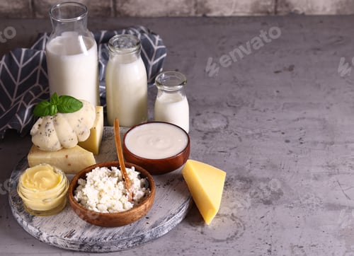 Preview: farm dairy products, healthy super food