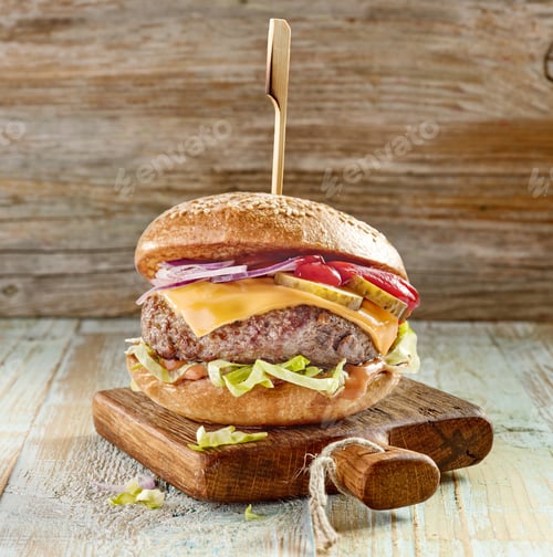Preview: fresh tasty burger