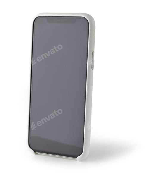 Preview: smartphone isolated on white
