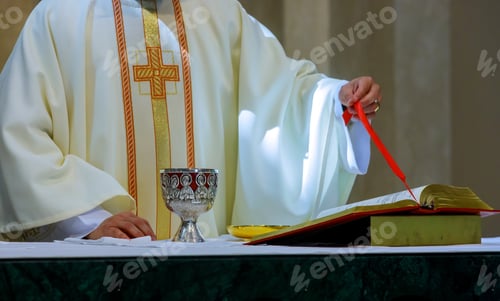 Preview: Wine and bible for sacrament or communion,prayer for wine
