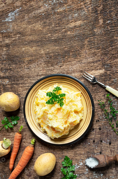 Preview: Vegetarian mashed parsnips