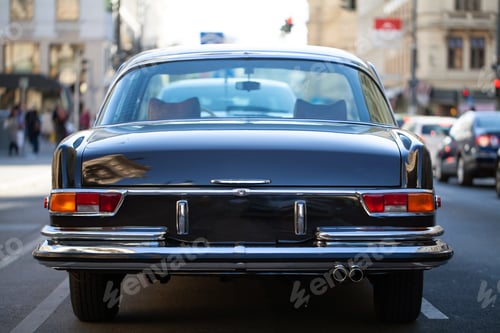 Preview: Oldtimer car on the street