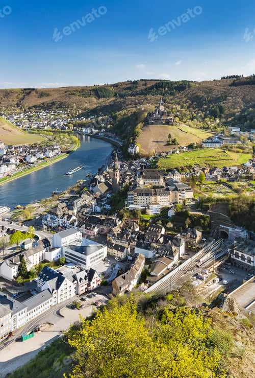 Cochem And Moselle River, Germany