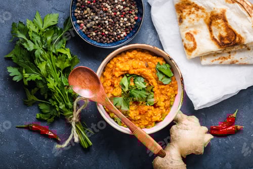 Preview: Traditional Indian lentils Dal