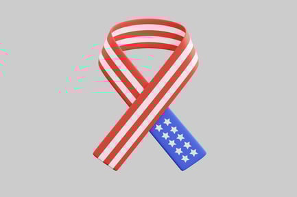 Preview: Patriotic awareness ribbon