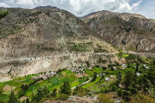 Preview: Lahaul valley in Himalayas. Himachal Pradesh, India