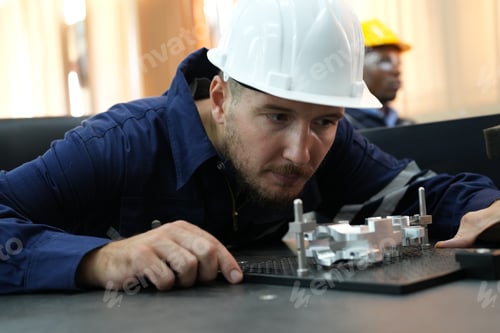 Preview: Business industry innovation technology, people with tech Innovation technological progress concept.