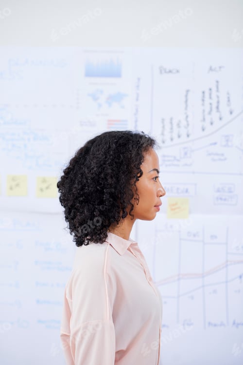 Preview: Pensive female entrepreneur