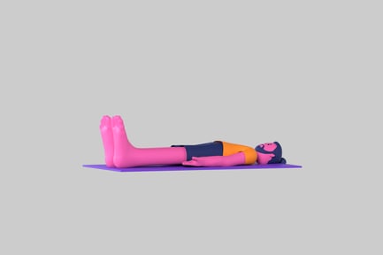 Preview: Resting Character on Yoga Mat