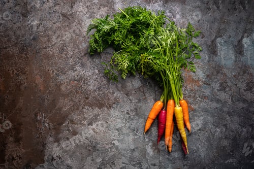 Preview: Colorful Rainbow carrot