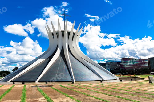 Preview: Brasilia, Brazil - Circa March 2015: Cathedral Of Brasilia, Brazil