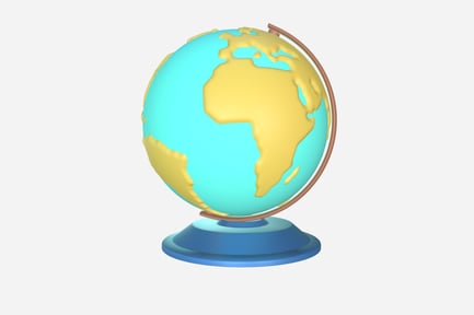Preview: Global Map Globe