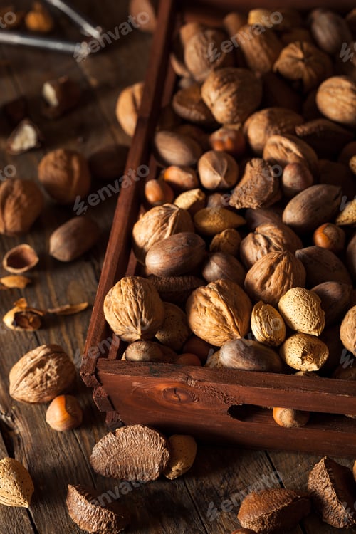 Preview: Assorted Mixed Organic Nuts