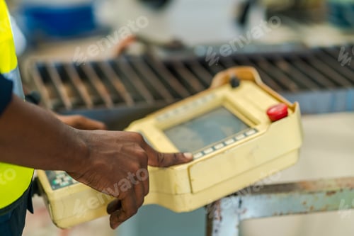 Preview: Testing new automation innovation tool smart industrial, Professional robotic engineers specialist
