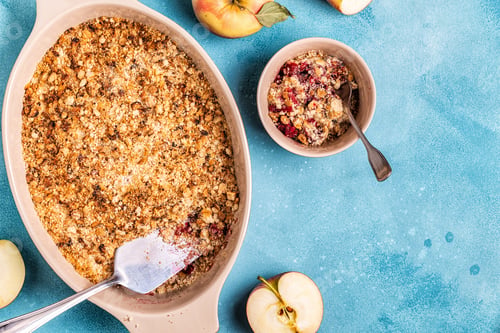 Preview: Apple cherry crisp crumble