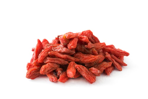 Preview: Pile of Vibrant Red Dried Goji Berries