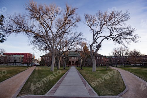 Preview: Colorado College under a blue sky in Colorado Springs