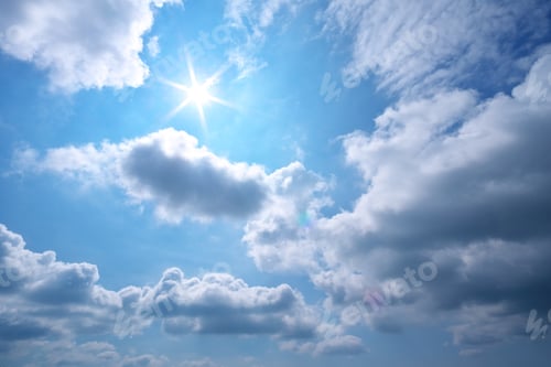 Preview: Deep blue sky ant day.