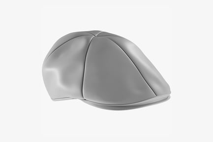 Preview: Classic Flat Cap for Men