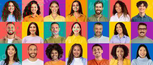 Preview: A vibrant collage of diverse individuals, each with a unique style and personality