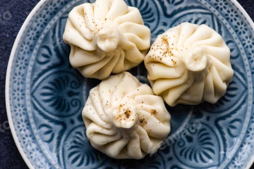 Preview: Traditional georgian dish khinkali