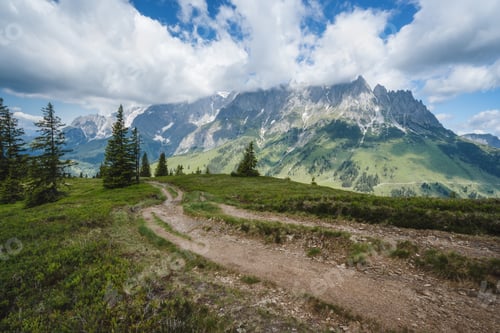 Preview: Hiking trail around Wilder Kaiser mountains, Tirol - Austria