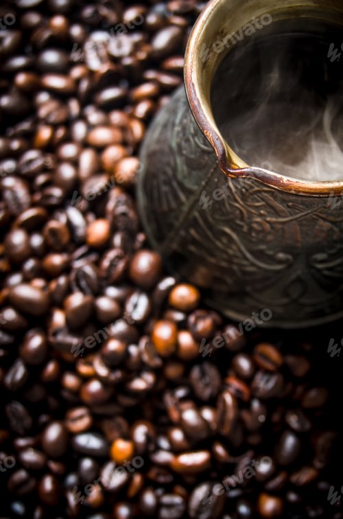 Preview: Hot coffee pot .