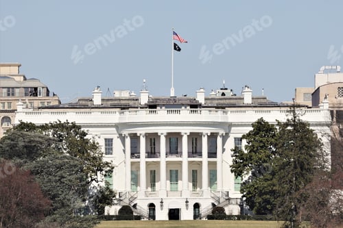 Preview: White House building in Washington dc