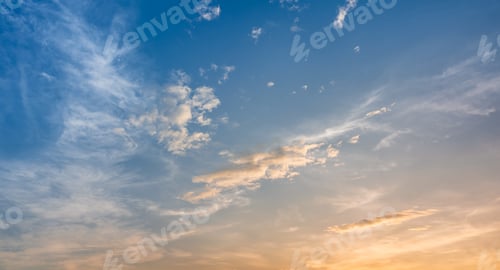 Preview: Beautiful dramatic scene of sunrise sky background